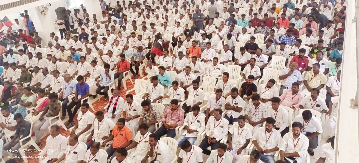 A full hall in Tamil Nadu