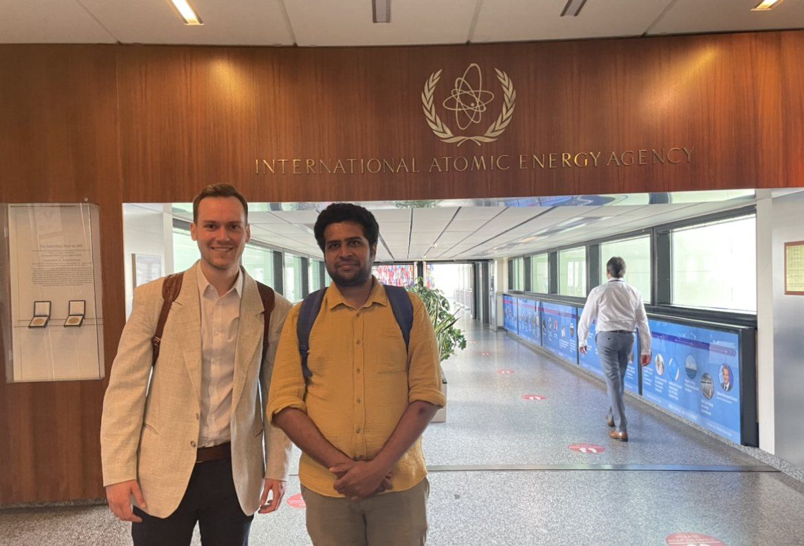 At the International Atomic Energy Agency