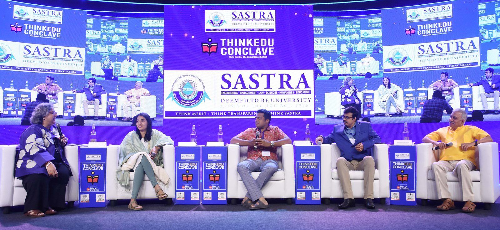 On the ThinkEdu Conclave stage
